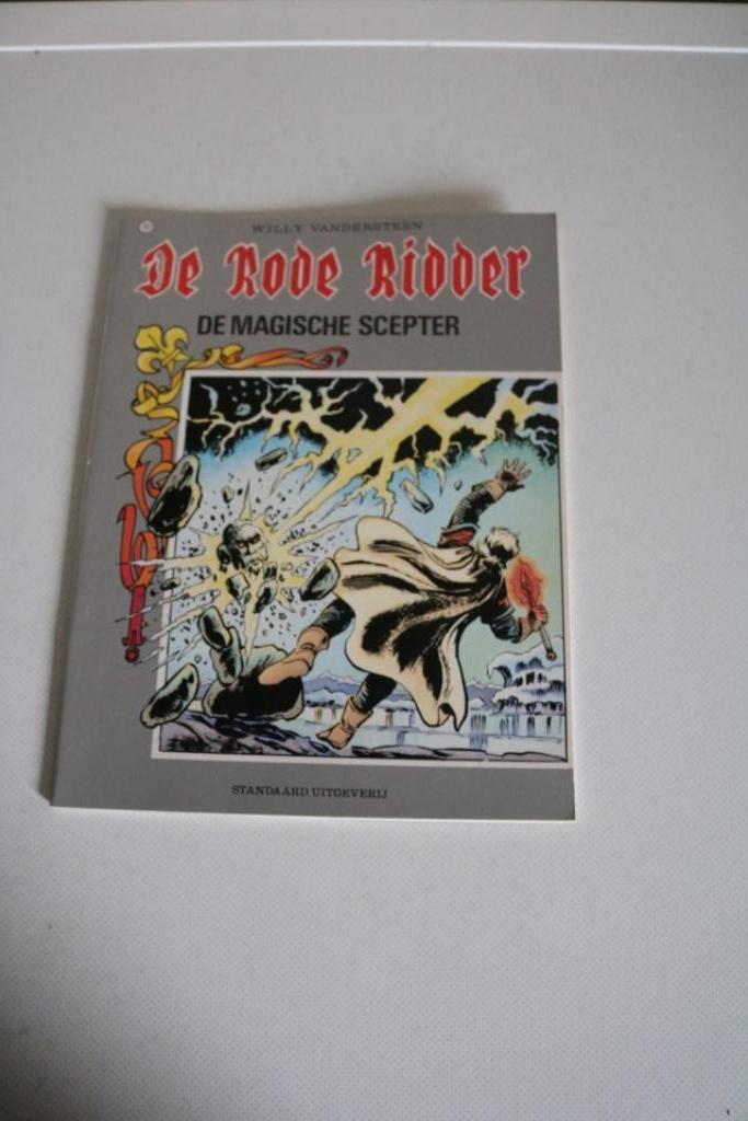 De Rode Ridder Nr 117 : De magische scepter - 1e druk 1986, Karel Biddeloo, Eén stripboek, Ophalen of Verzenden, Zo goed als nieuw