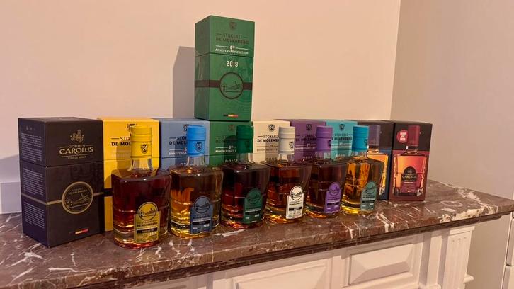 Gouden Carolus Whisky Tijdlijn 2017 - 2022, Verzamelen, Wijnen, Ophalen