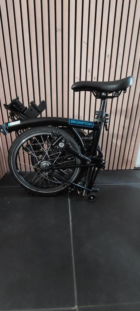 Plooifiets Brompton electric 6v, Fietsen en Brommers, Elektrische fietsen, Gebruikt, Overige merken, Ophalen