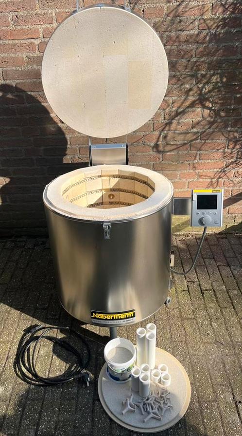 Keramiekoven Nabertherm 1320C, 230V, 60l, Hobby en Vrije tijd, Pottenbakken, Ophalen