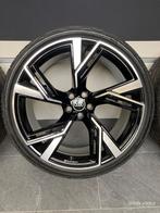 22” originele Audi RS6 C8 velgen + demo banden 5x112 TPMS, Gebruikt, -, 285 mm, -