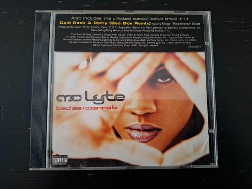 CD MC Lyte - Bad as I wanna be, Cd's en Dvd's, Cd's | Hiphop en Rap, Gebruikt, 1985 tot 2000, Ophalen of Verzenden