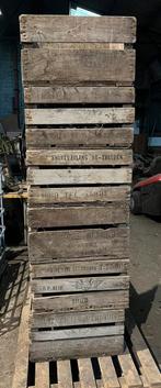 6 oude fruitkisten, Ophalen, Gebruikt