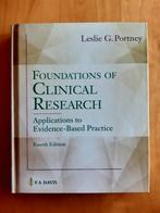 Foundations of Clinical Research,
F.A. Davis, Boeken, Studieboeken en Cursussen, Ophalen, Zo goed als nieuw, Leslie G. Portney