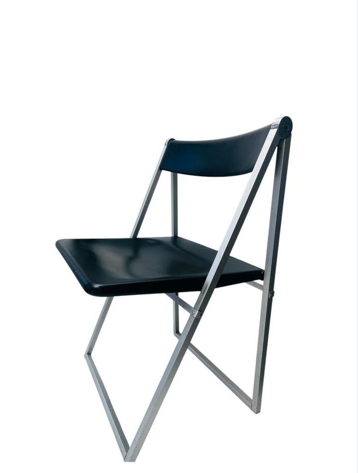 Interlübke Klapstoel – Designklassieker uit de jaren ’70, Antiek en Kunst, Kunst | Designobjecten, Ophalen of Verzenden