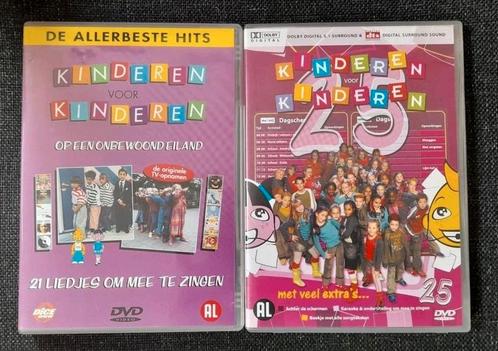 2 dvd´s Kinderen voor kinderen (beste uit 10j / nr 25), CD & DVD, DVD | Enfants & Jeunesse, Comme neuf, TV non fictionnelle, Tous les âges