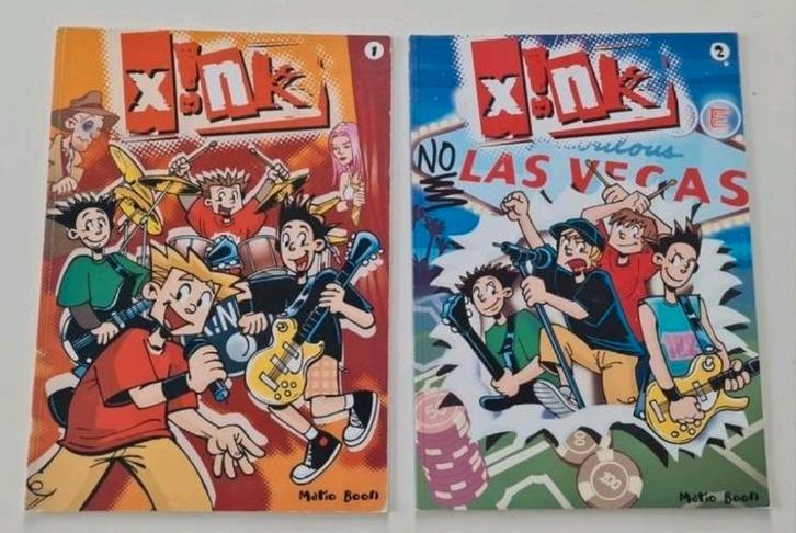 Strips Xink  / mario Booh ( 2 stuks), Boeken, Stripverhalen, Zo goed als nieuw, Ophalen of Verzenden