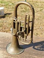 trompet +/- 100 jaar oud, Muziek en Instrumenten, Blaasinstrumenten | Trompetten, Ophalen, Gebruikt, Overige typen