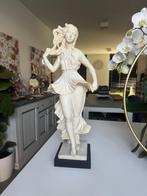 A. Santini Art Nouveau Vrouw Beeld – Italië, 1970, Antiek en Kunst, Ophalen