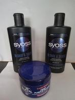 Shampooing Syoss Silver & Blond + masque L'Oréal Elvital vio, Enlèvement ou Envoi, Neuf