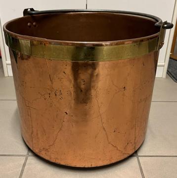 Mooie Rood Koperen Ketel - 5,500 Kg beschikbaar voor biedingen