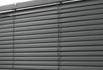 2 x  aluminium Jaloezieën  totale breedte 3 meter, Neuf, 100 à 150 cm, 150 à 200 cm, Grijs/zwart