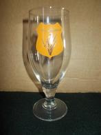 Bierglas 25cl - D'oude maalderij - Izegem - bruin - 16,6cm, Ophalen of Verzenden, Zo goed als nieuw, Glas of Glazen, Overige merken