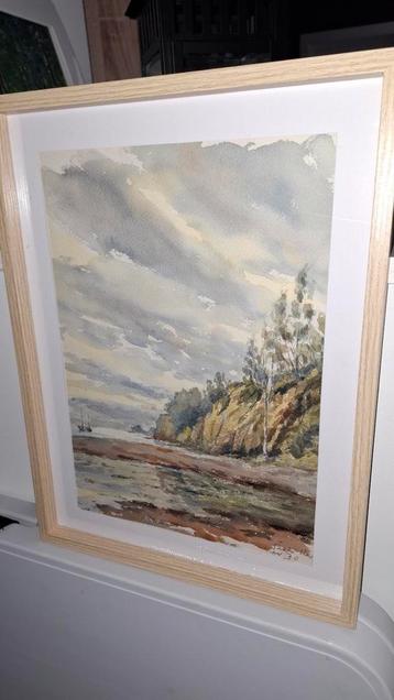 Aquarelle  beschikbaar voor biedingen