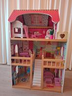 Houten poppenhuis van Bandits & Angels, Kinderen en Baby's, Speelgoed | Poppenhuizen, Ophalen, Zo goed als nieuw, Poppenhuis