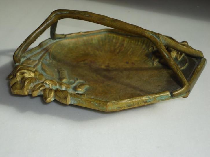 Marcel GILTAY Luik ART Nouveau bronzen vide-poche schaal, Antiek en Kunst, Antiek | Brons en Koper, Brons, Ophalen of Verzenden