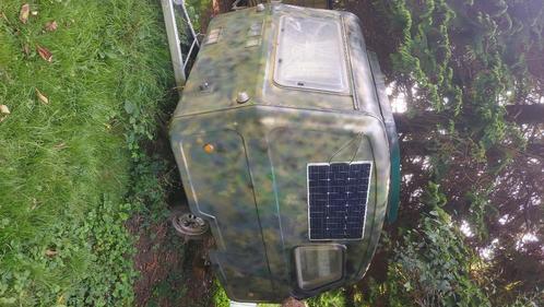Duitse vintage minicaravan, Caravans en Kamperen, Caravans, Particulier, Zonnepaneel, Ophalen