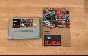 Snes streetfighter 2 old game 1992🎮🎮 beschikbaar voor biedingen