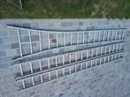 Schuifladder 3 x 18, Doe-het-zelf en Bouw, Ophalen, Gebruikt, Ladder, Opvouwbaar of Inschuifbaar
