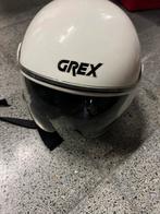 GREX Vespa helm met vizier – maat L – Retro design –, Fietsen en Brommers, Ophalen, Zo goed als nieuw