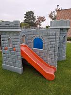 Little Tikes kasteel / speelhuis met glijbaan, Kinderen en Baby's, Speelgoed | Buiten | Speeltoestellen, Ophalen, Gebruikt, Glijbaan