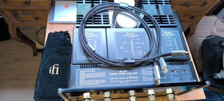 Câble USB high-end audiophile double., Jardin & Terrasse, Barbecues électriques, Enlèvement