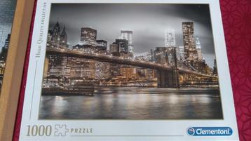 puzzel 1000 stukjes clementoni  beschikbaar voor biedingen
