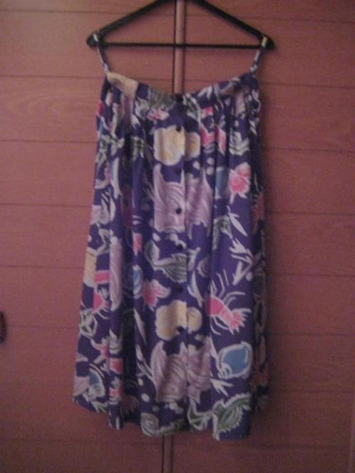 Leuk gebloemd zomerrokje – halflang - maat 40, Kleding | Dames, Rokken, Gedragen, Maat 38/40 (M), Knielengte, Ophalen of Verzenden