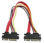 SATA 22 Pin Male to Male Cable - Sata verlengkabel, Enlèvement ou Envoi, Neuf