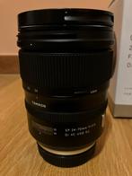 Tamron 24-70 f/2.8 Di VC USD G2 - Canon EF en Console, Audio, Tv en Foto, Foto | Lenzen en Objectieven, Ophalen of Verzenden, Zo goed als nieuw