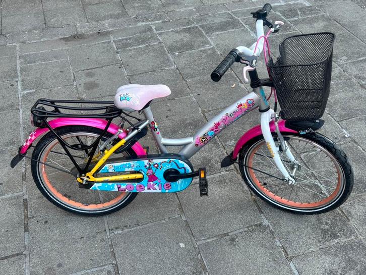 Meisjes fiets 18 inch, Fietsen en Brommers, Fietsen | Meisjes, Zo goed als nieuw, 18 inch, Ophalen