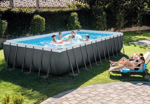 Intex ultra 732x366x133, Tuin en Terras, Zwembaden, Gebruikt, Ophalen