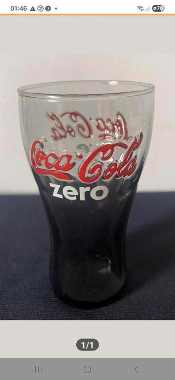 GEZOCHT Coca-Cola Zero glazen (zie foto) beschikbaar voor biedingen