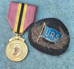 Médaille Congo Belge et insigne compagnie maritime ww1, Collections, Enlèvement ou Envoi