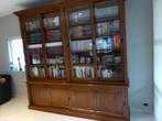 Grote mooie gesloten BOEKENKAST, 200 cm ou plus, Comme neuf, Enlèvement, Avec tablette(s)