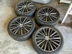 Jantes 18 pouces + pneus, Auto-onderdelen, Banden en Velgen, Ophalen, 18 inch, Gebruikt, Band(en)