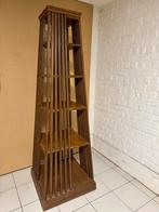 Bibliotheque tournante, Avec tablette(s), Design fin annee 80, Comme neuf, 50 à 100 cm
