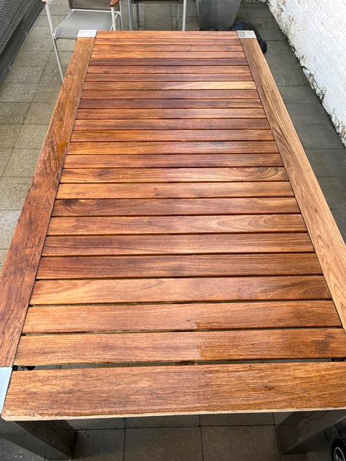 For seasons furniture tafel met stoelen, Tuin en Terras, Terrasdelen en Vlonders, Zo goed als nieuw, Ophalen