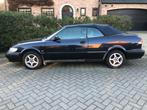 Saab 9-3 cabrio, Auto's, Zwart, 4 cilinders, Cabriolet, Blauw