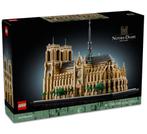 TE HUUR LEGO architecture Notre-Dame van Parijs, Ophalen of Verzenden, Zo goed als nieuw, Complete set, Lego