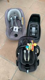 Set: maxi cosi + vervolgautostoel + onderstel, Kinderen en Baby's, Ophalen, Gebruikt, Slaapstand, Isofix