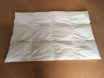 Donsdeken voor kinderbed 90 x 130 cm, als nieuw  beschikbaar voor biedingen