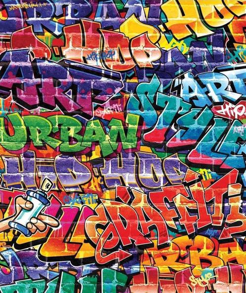 Graffiti Posterbehang - Walltastic - van 59 voor 29,50!, Enfants & Bébés, Chambre d'enfant | Aménagement & Décoration, Neuf, Décoration murale