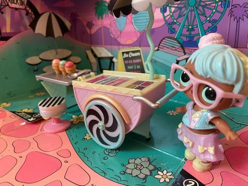 L.O.L. Surprise Ice Cream Pop-up, Kinderen en Baby's, Speelgoed | Poppenhuizen, Zo goed als nieuw, Accessoires, Ophalen of Verzenden