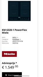 Miele KM 6328-1 PowerFlex Inductie Kookplaat, Elektronische apparatuur, Ophalen, Gebruikt