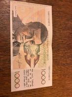 Fictief oud belgisch biljet 1000 Belgische frank, Ophalen