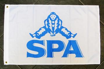 Drapeau Spa Monopole / Drapeau Pierrot Spa Monopole disponible aux enchères