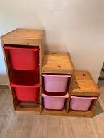 Armoire IKEA Trofast avec 5 bacs de rangement, Ophalen, Gebruikt, Kast