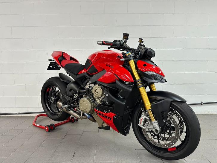 DUCATI STREETFIGHTER V4S ***DUCATI SAMBREVILLE***, Motoren, Motoren | Ducati, Bedrijf, meer dan 35 kW, 4 cilinders, Motorrijbewijs A