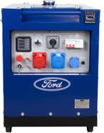 Nieuwe Ford Diesel 230V- en driefasige 400V-generator, Ophalen, Dieselolie, Geluidgedempt, Nieuw